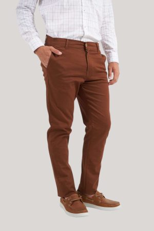 Pantalón chino chocolate Detroit