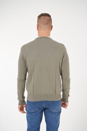 Sweater cuello redondo verde