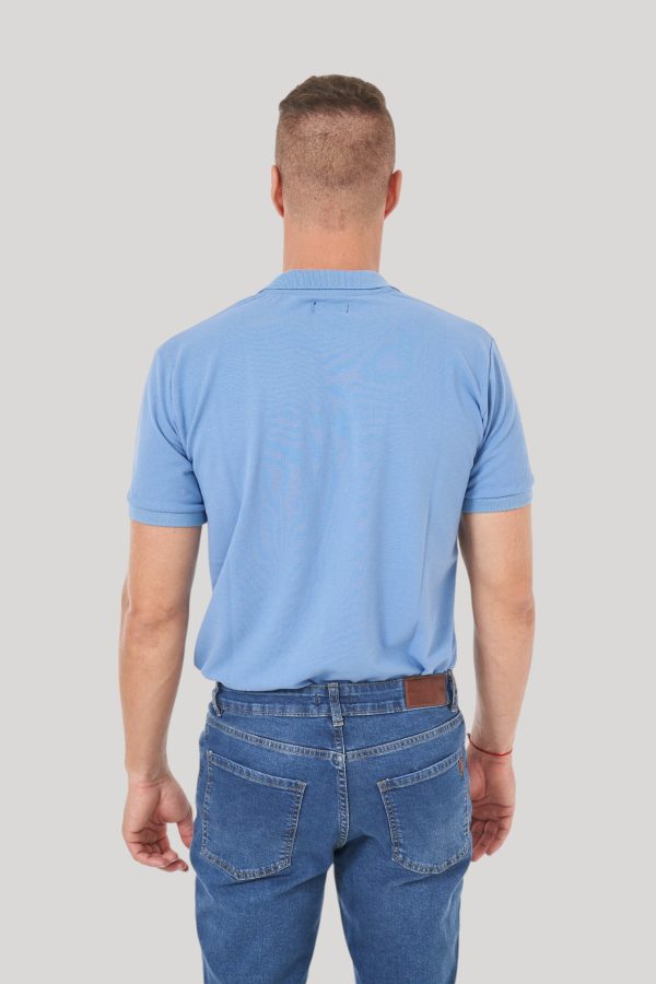 Chomba pique azulino Ricky