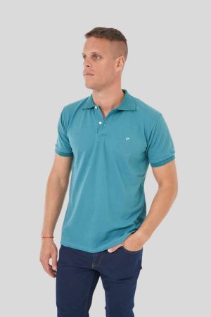 Chomba pique verde petróleo Ricky