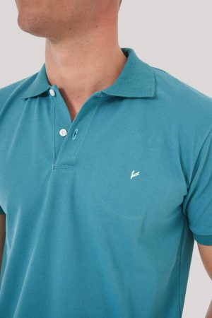 Chomba pique verde petróleo Ricky