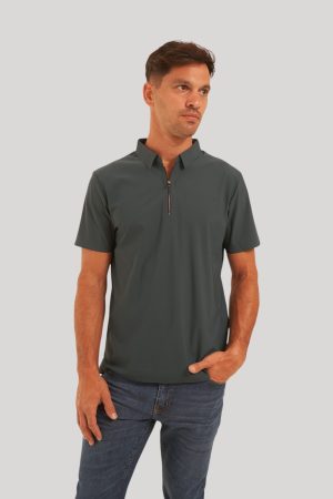 Chomba tela deportiva verde