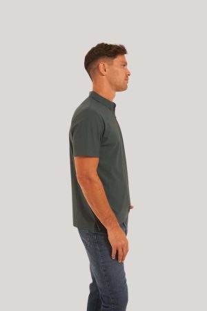 Chomba tela deportiva verde