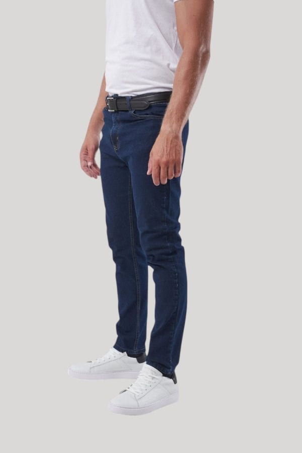 Jean azul semi slim Bun