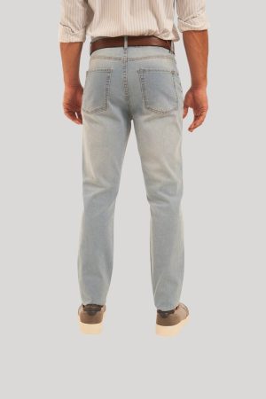 Jean semi slim claro Will