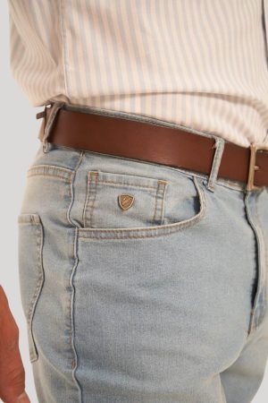 Jean semi slim claro Will