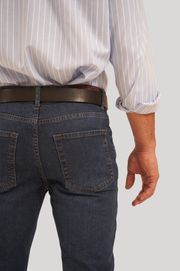 Jean semi slim oscuro Wales