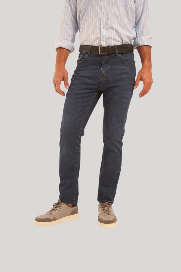 Jean semi slim oscuro Wales