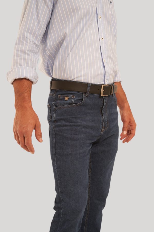 Jean semi slim oscuro Wales