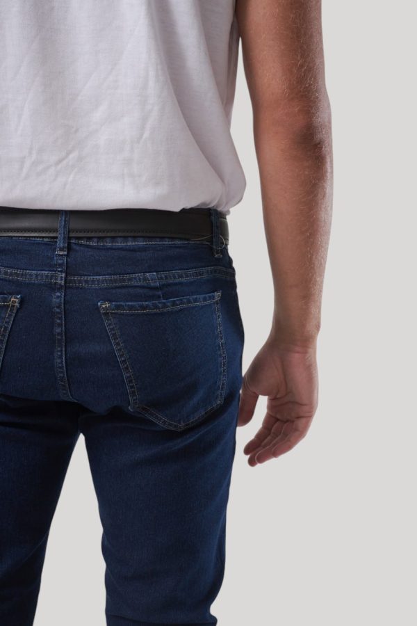 Jean azul semi slim Bun