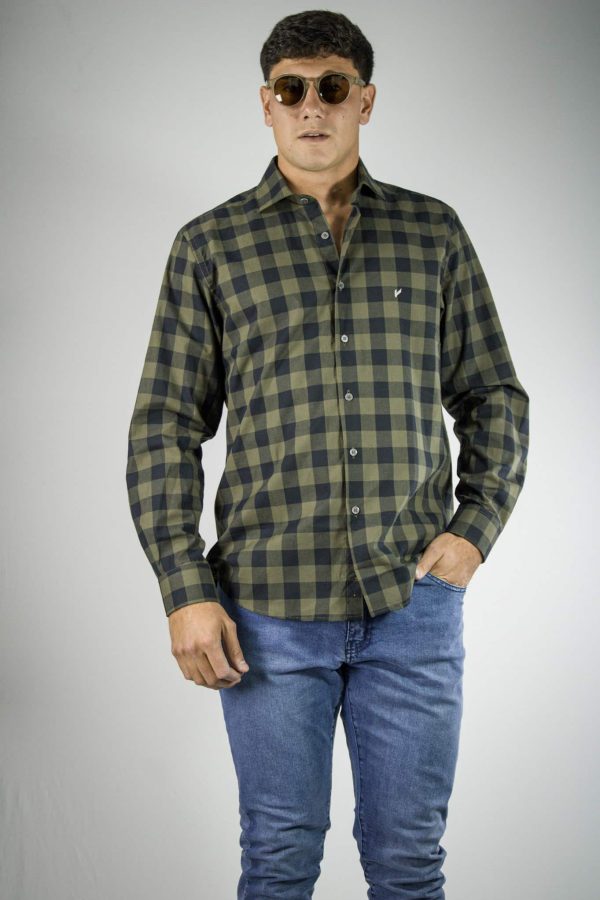 Camisa sport a cuadros Jason