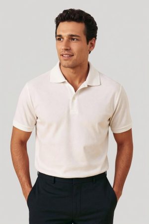 Chomba pique blanca Ricky