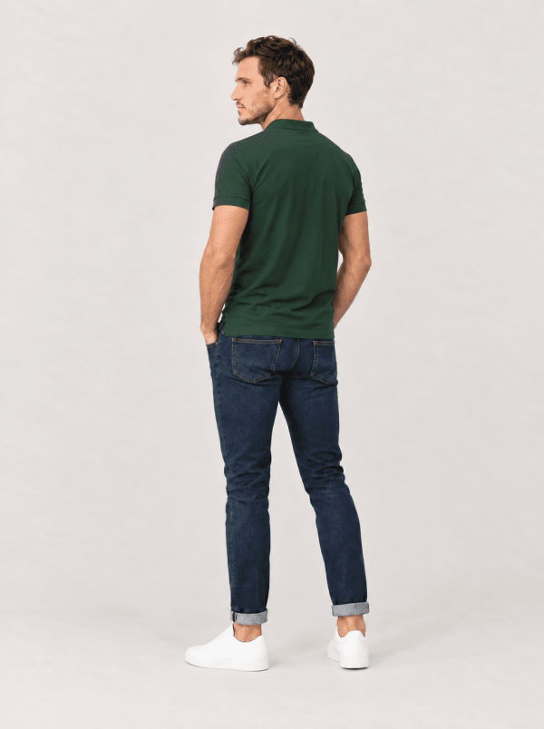Chomba pique verde inglés Ricky