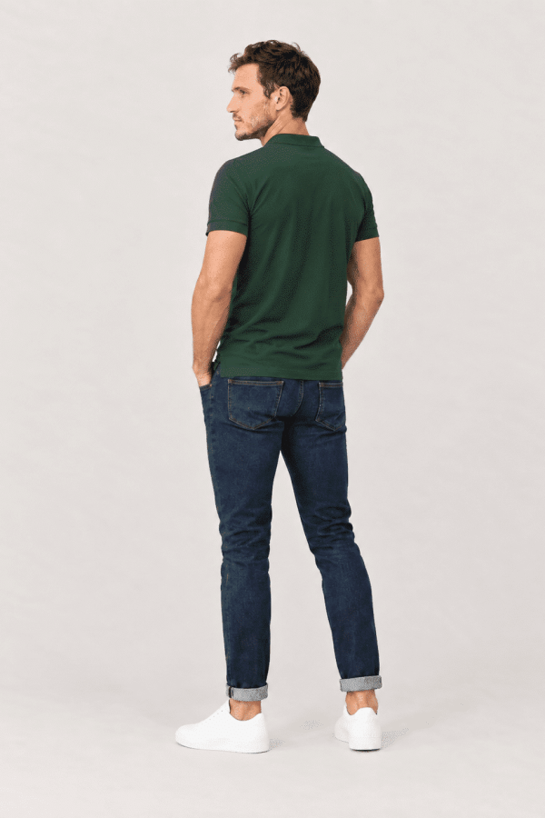 Chomba pique verde inglés Ricky