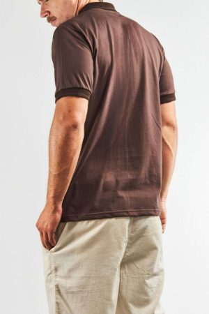 Chomba jersey algodon chocolate