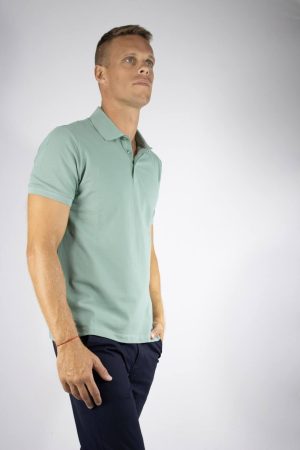 Chomba verde agua algodón elastizado