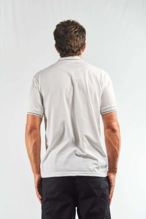 Chomba jersey algodón blanca