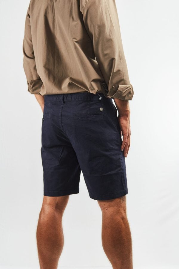 Bermuda chino marino algodón y spandex