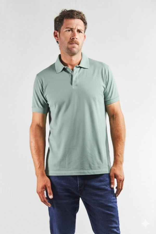 Chomba verde agua algodón elastizado