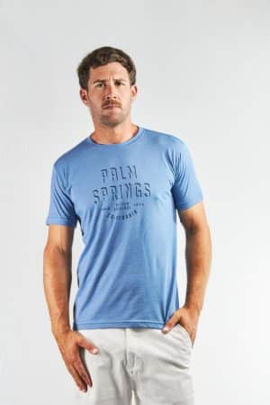 Remera Celeste de algodón