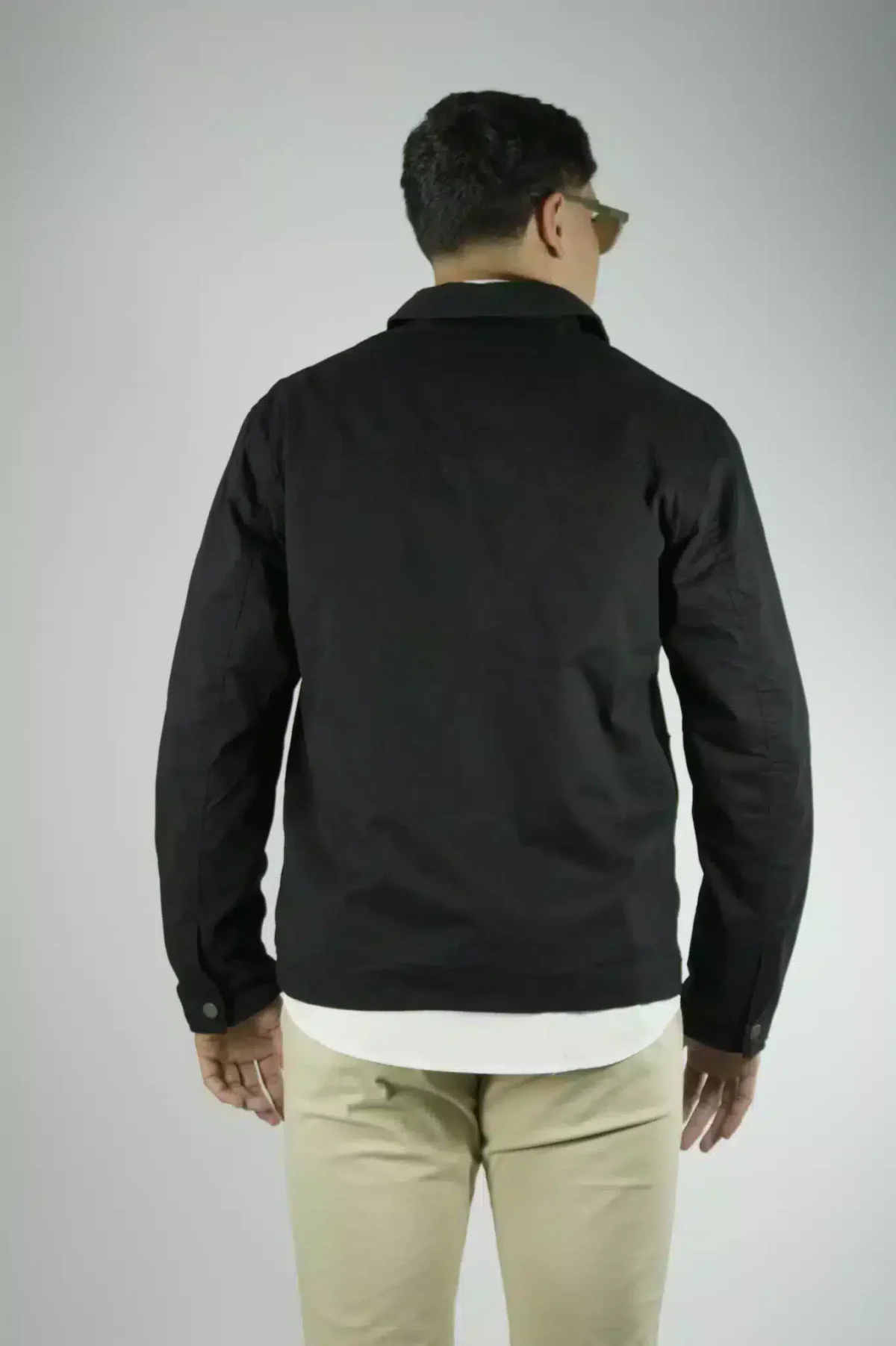 Campera Negra de Hombre