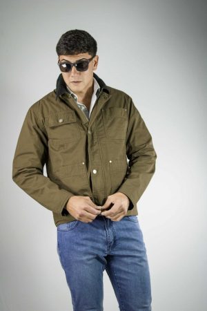 Campera Verde Oliva de Hombre