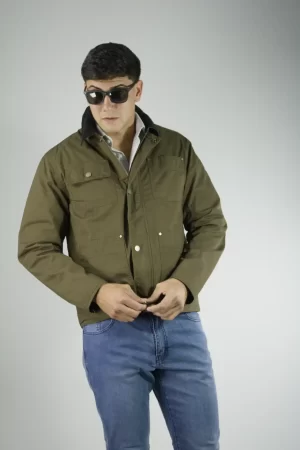 Campera Verde Oliva de Hombre